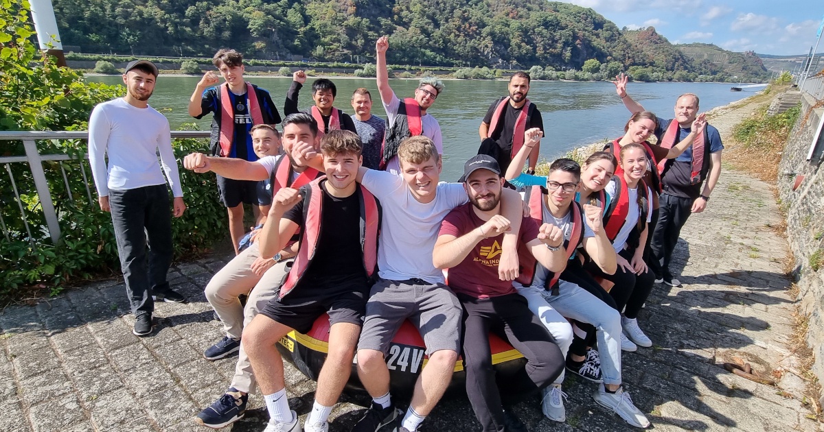 Kennenlerntag - Mittelrhein-Rafting