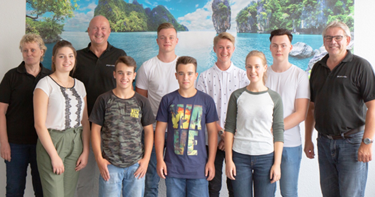 Vorstellung neuer Azubis 2018