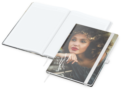 Match-Book White Bestseller Cover-Star gloss A4, w