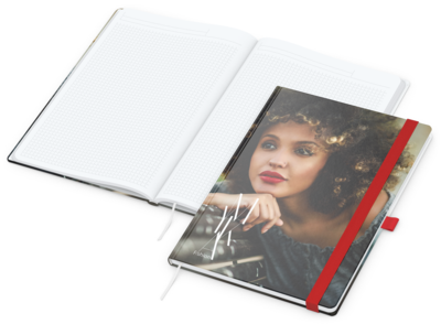 Match-Book White Bestseller Cover-Star gloss A4, r