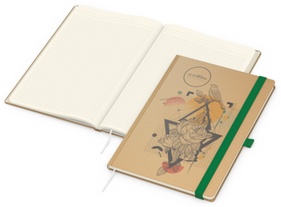 Match-Book Natura Bestseller, A4, Winkelkaro, Crem