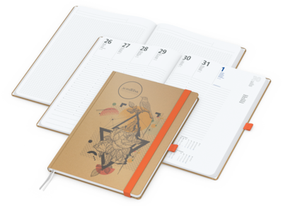 Match-Hybrid White Bestseller, A4, Natura braun-in