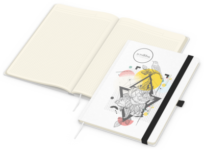 Match-Book Natura Bestseller, A4, Winkelkaro, Crem