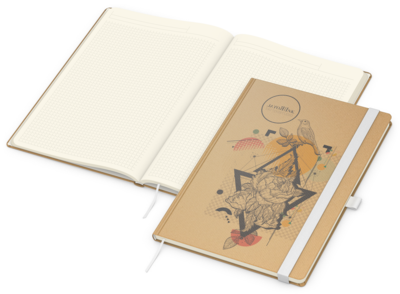 Match-Book Creme Bestseller, A4, Natura braun-indi