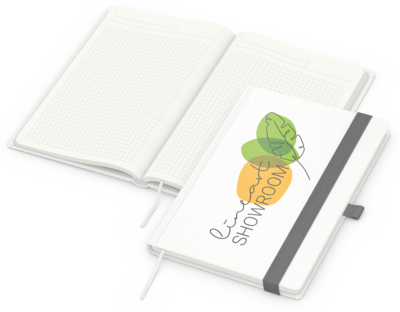 Match-Book green+blue, A5, Winkelkaro, Cover-Star 