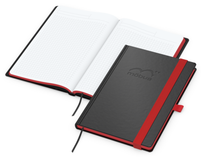Color-Book Bestseller inkl. Prägung A5, rot