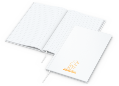 Memo-Book Bestseller inkl. Siebdruck-Digital, A5, 