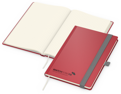 Vision-Book Bestseller, A5, Punktraster, Creme, ro