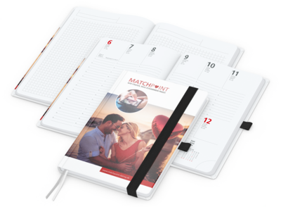 Match-Hybrid White Bestseller, A5, Cover-Star matt