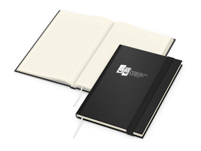 Visco-Book A5 Bestseller, Winkelkaro, Creme, schwa