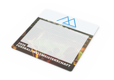 WM-Haftnotiz-Mousepad Bestseller, Motiv C – „Stadi