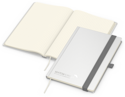 Vision-Book Bestseller, A5, Punktraster, Creme, we