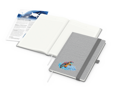 Ocean-Book green+blue, grau, Info-Beileger inkl.