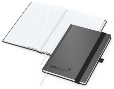 Vision-Book Bestseller, A5, Winkelkaro, White, ant