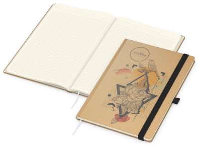 Match-Book Creme Bestseller, A4, Natura braun-indi