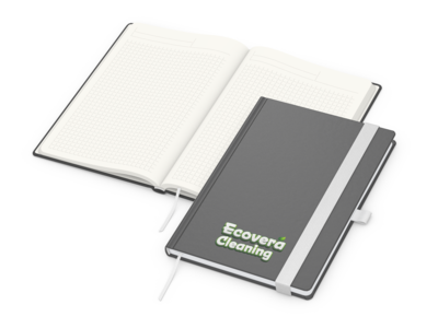 Organic-Book A5 green+blue inkl. Siebdruck-Digital