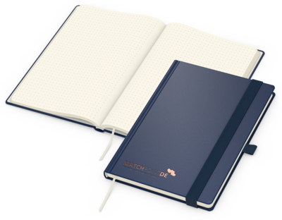 Vision-Book Bestseller, A5, Punktraster, Creme, du
