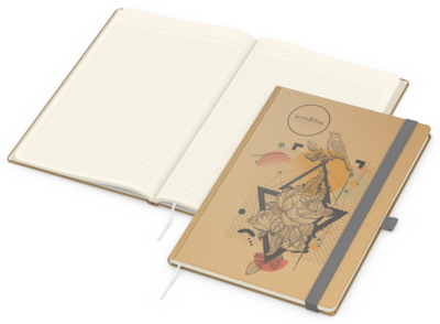 Match-Book Natura Bestseller, A4, Winkelkaro, Crem