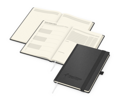 orgaLine Mainbook Bestseller, Creme, schwarz-melie