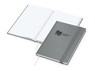 Visco-Book A5 Bestseller, Punktraster, White, hell