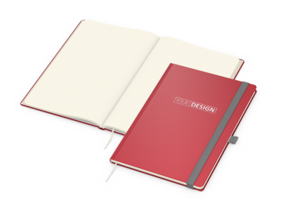 Vision-Book Bestseller, A4, Punktraster, Creme, ro