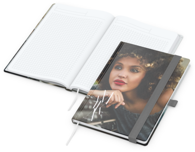Match-Book White Bestseller Cover-Star matt A5, si