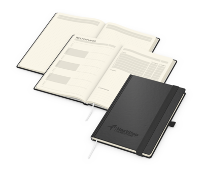orgaLine Mainbook Bestseller, Creme, tiefschwarz