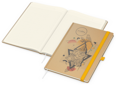 Match-Book Natura Bestseller, A4, Winkelkaro, Crem