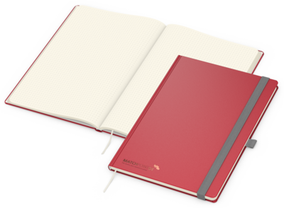 Vision-Book Bestseller, A4, Punktraster, Creme, ro