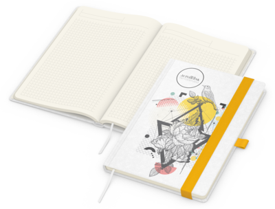 Match-Book Natura Bestseller, A5, Winkelkaro, Crem