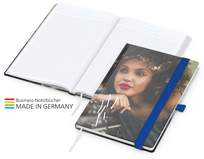 Match-Book White Bestseller Cover-Star gloss A5, m