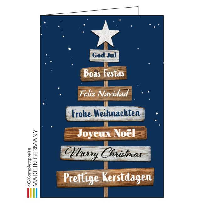 Weihnachtskarte Bestseller Motiv 02