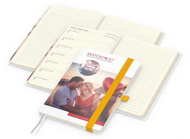 Match-Hybrid A5 Creme Cover-Star matt Bestseller, 