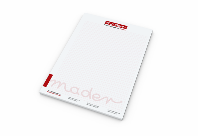 Schreibblock Bestseller, A4, 100 Blatt