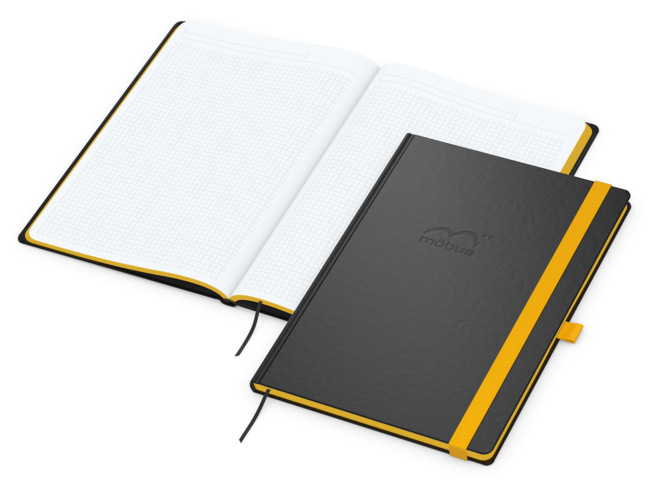 Color-Book Bestseller inkl. Prägung A4, gelb