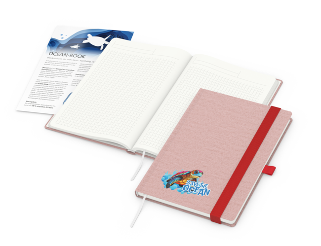 Ocean-Book green+blue, rot, Info-Beileger inkl.