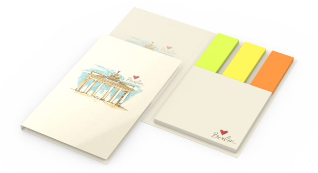 Berlin, Brillantmarker, Softcover gloss-individuel