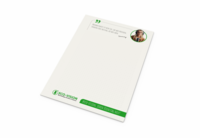 Schreibblock green+blue