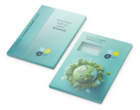 Versandmappe green+blue