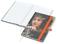 Match-Book White Bestseller Cover-Star gloss A5, o