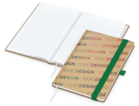 Match-Book White Bestseller Natura braun A5, grün