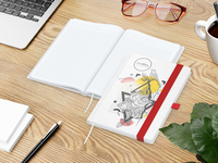 Match-Book Natura Bestseller, A5, Winkelkaro, Whit