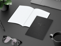 Tablet-Book Slim Bestseller inkl. Prägung, A5, sch