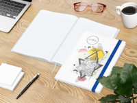 Match-Book White Bestseller, A4, Natura individuel