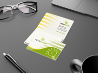 Memo-Card Haftnotiz green+blue