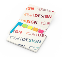 Memo-Card Papiermarker green+blue