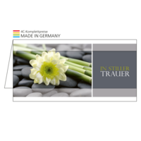 Trauerkarte Motiv 19, Einlage unbedruckt