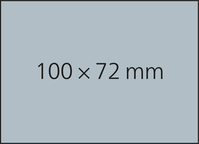 Basic 100 x 72 green+blue, 50 Blatt