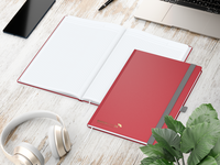 Vision-Book Bestseller, A4, Winkelkaro, White, rot